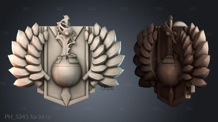 PH_5345 3d stl for CNC