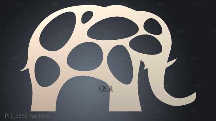 PH_5351 3d stl for CNC