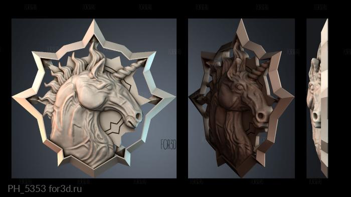 PH_5353 3d stl for CNC