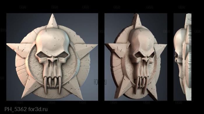 PH_5362 3d stl for CNC