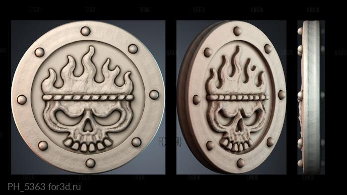 PH_5363 3d stl for CNC