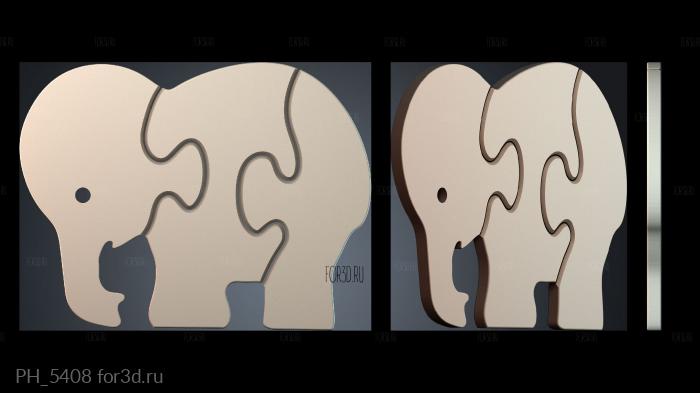 PH_5408 3d stl for CNC