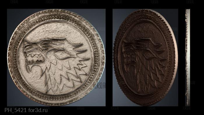 PH_5421 3d stl for CNC