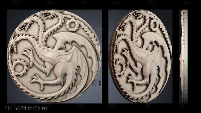 PH_5424 3d stl for CNC