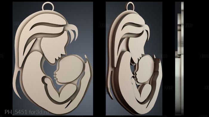 PH_5451 3d stl модель для ЧПУ