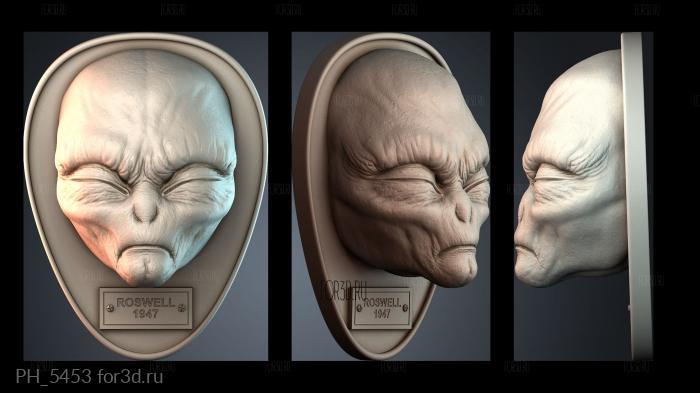 PH_5453 3d stl for CNC