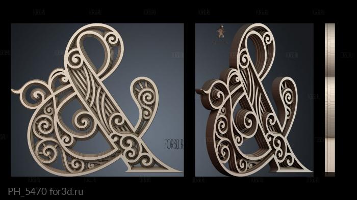 PH_5470 3d stl for CNC