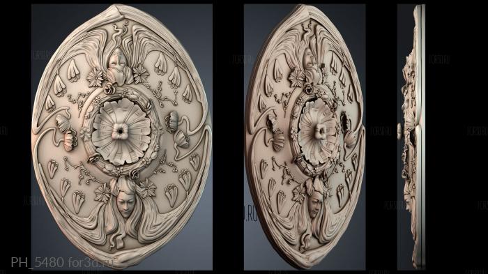 PH_5480 3d stl for CNC