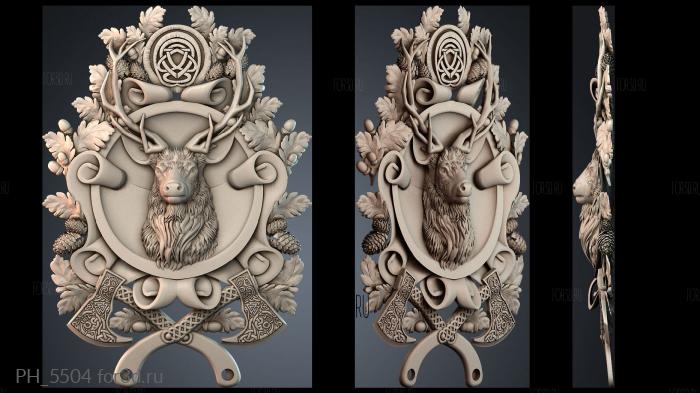 PH_5504 3d stl for CNC