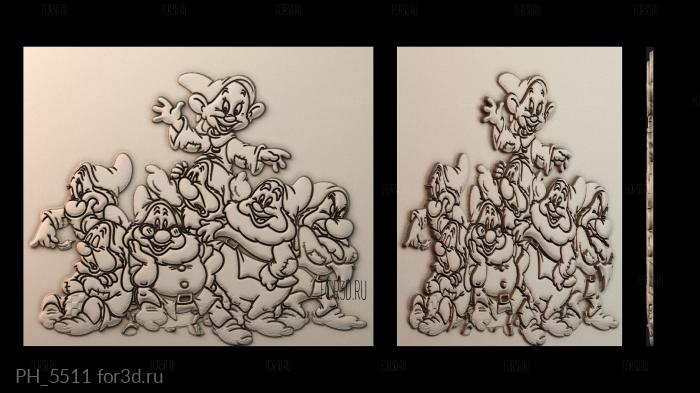 PH_5511 3d stl for CNC