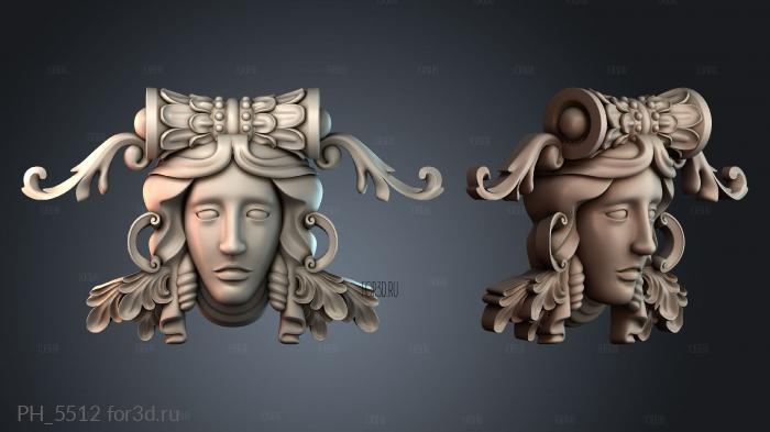 PH_5512 3d stl for CNC