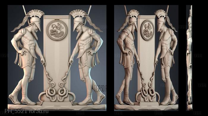 PH_5521 3d stl for CNC