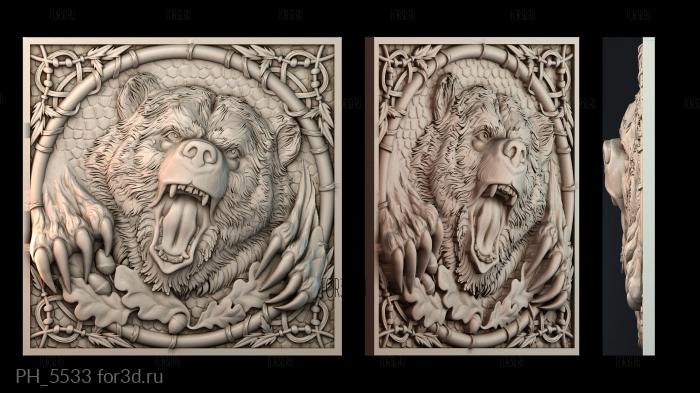 PH_5533 3d stl for CNC