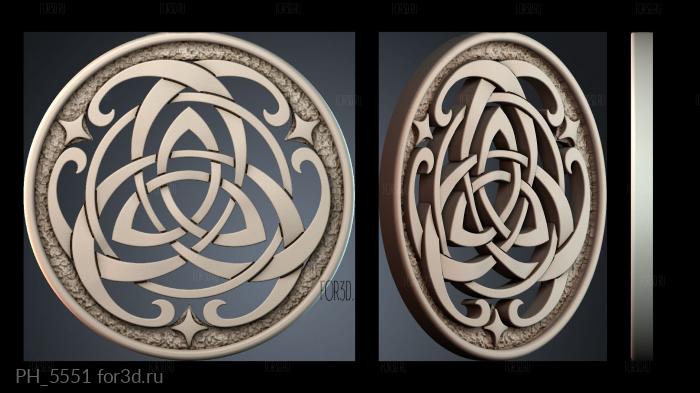 PH_5551 3d stl for CNC