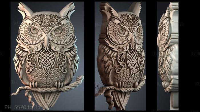 PH_5570 3d stl for CNC