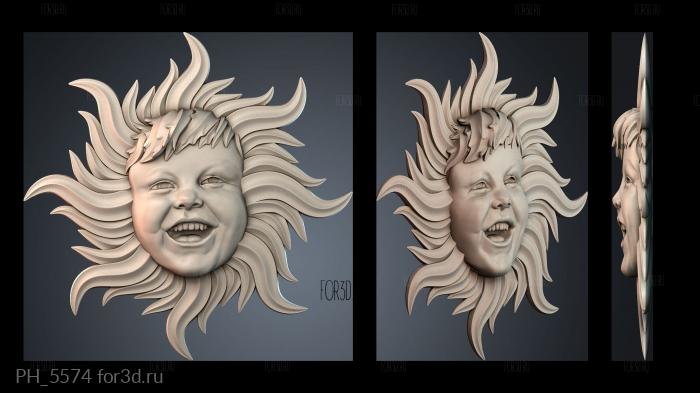 PH_5574 3d stl for CNC