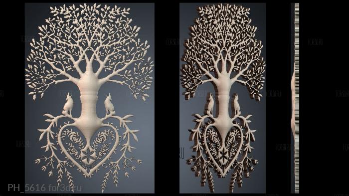 PH_5616 3d stl for CNC