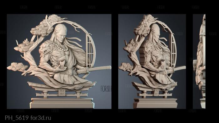 PH_5619 3d stl for CNC