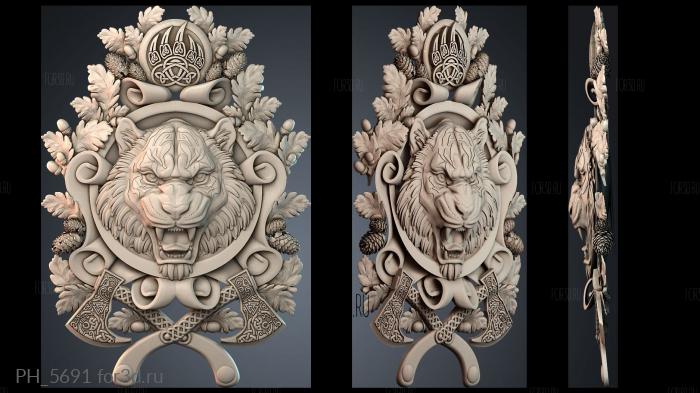 PH_5691 3d stl for CNC