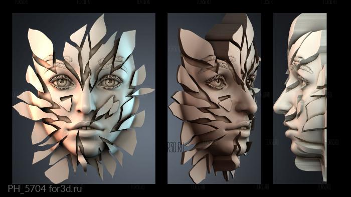 PH_5704 3d stl for CNC