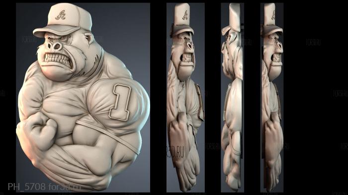 PH_5708 3d stl for CNC