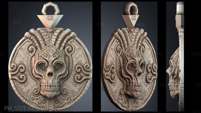 PH_5721 3d stl for CNC