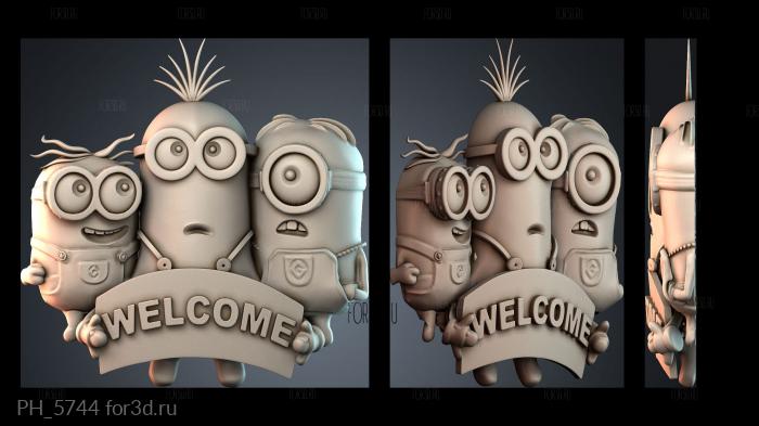 PH_5744 3d stl for CNC