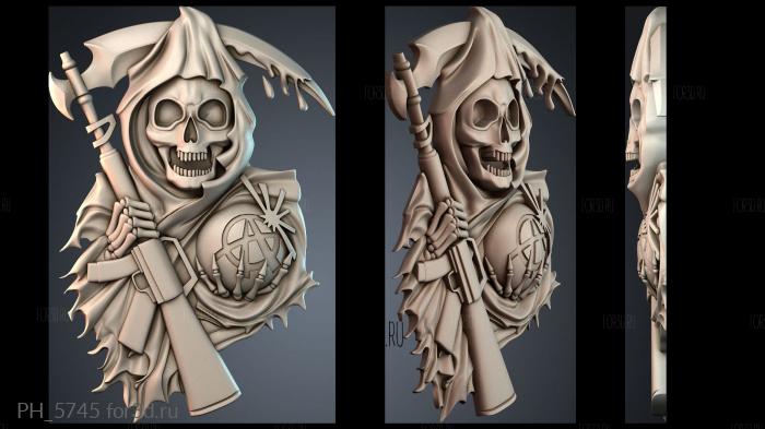 PH_5745 3d stl for CNC