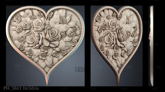 PH_5861 3d stl for CNC