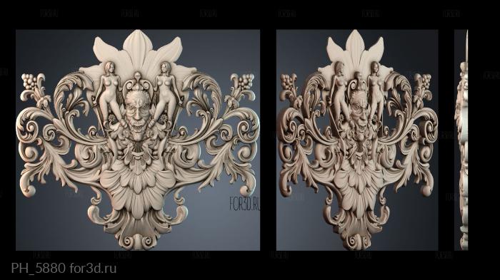 PH_5880 3d stl for CNC