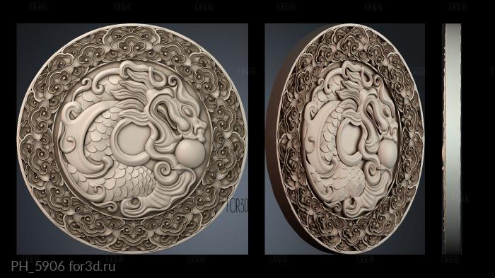 PH_5906 3d stl for CNC