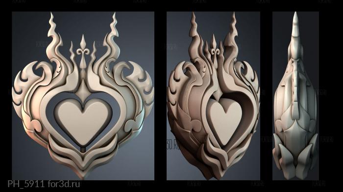 PH_5911 3d stl for CNC