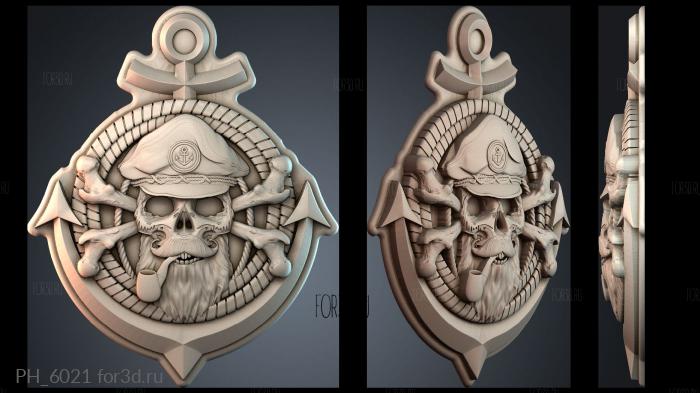 PH_6021 3d stl for CNC