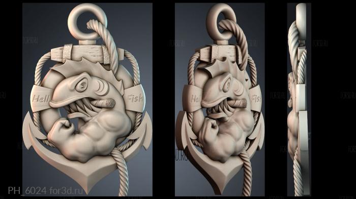 PH_6024 3d stl for CNC