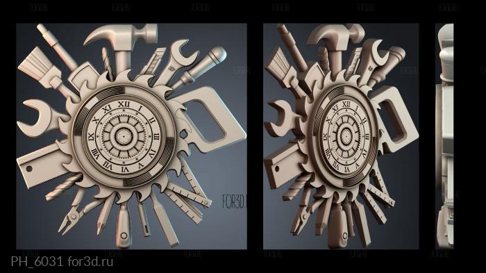 PH_6031 3d stl for CNC