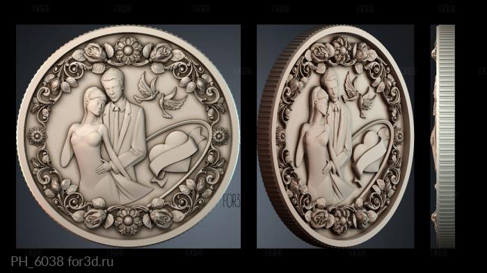 PH_6038 3d stl for CNC