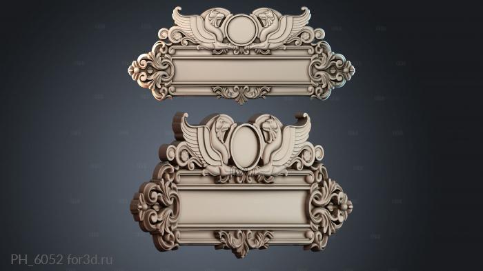 PH_6052 3d stl for CNC