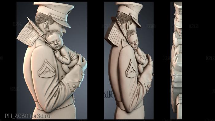 PH_6060 3d stl for CNC