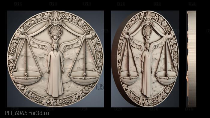 PH_6065 3d stl for CNC