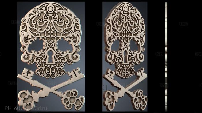 PH_6076 3d stl for CNC