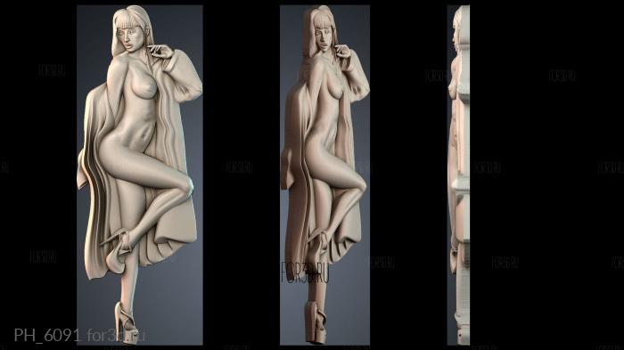 PH_6091 3d stl for CNC