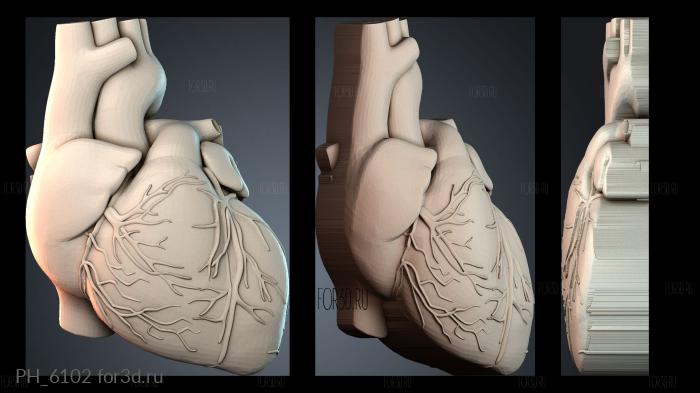 PH_6102 3d stl for CNC