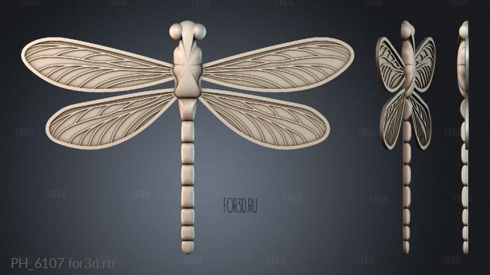 PH_6107 3d stl for CNC