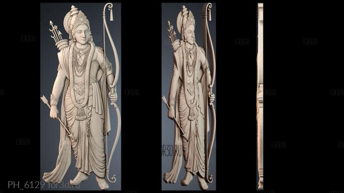 PH_6129 3d stl for CNC