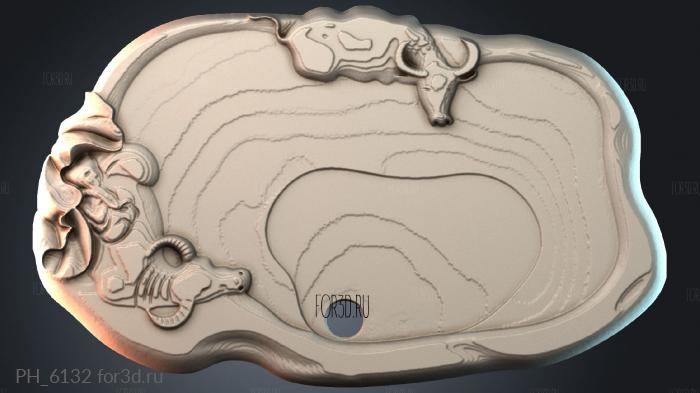 PH_6132 3d stl for CNC