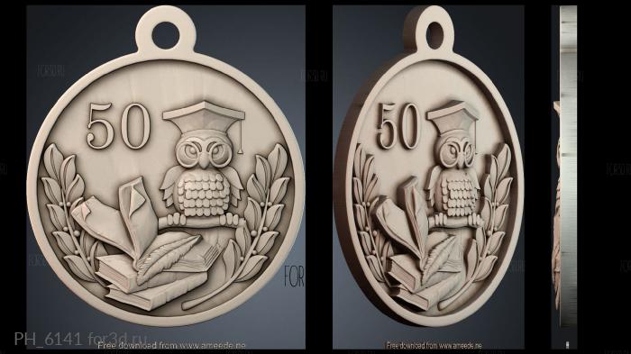 PH_6141 3d stl for CNC