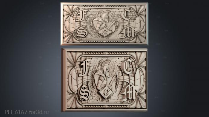 PH_6167 3d stl for CNC