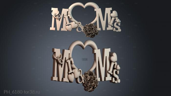 PH_6180 3d stl for CNC