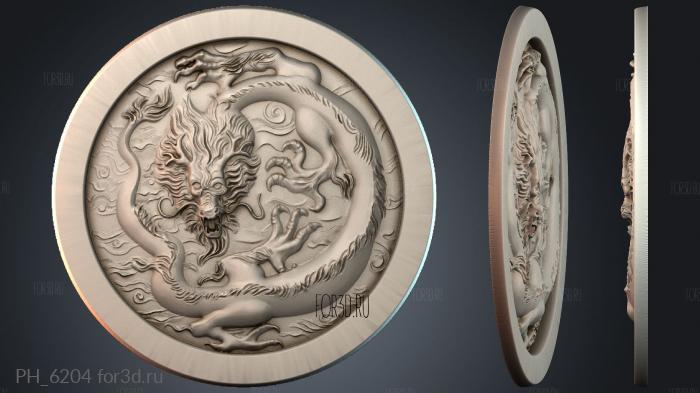 PH_6204 3d stl for CNC