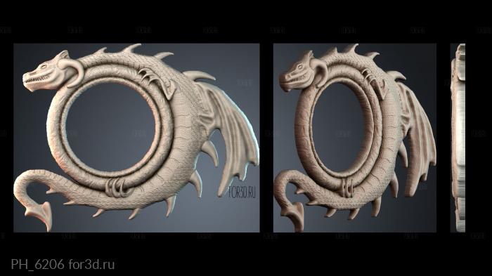 PH_6206 3d stl for CNC